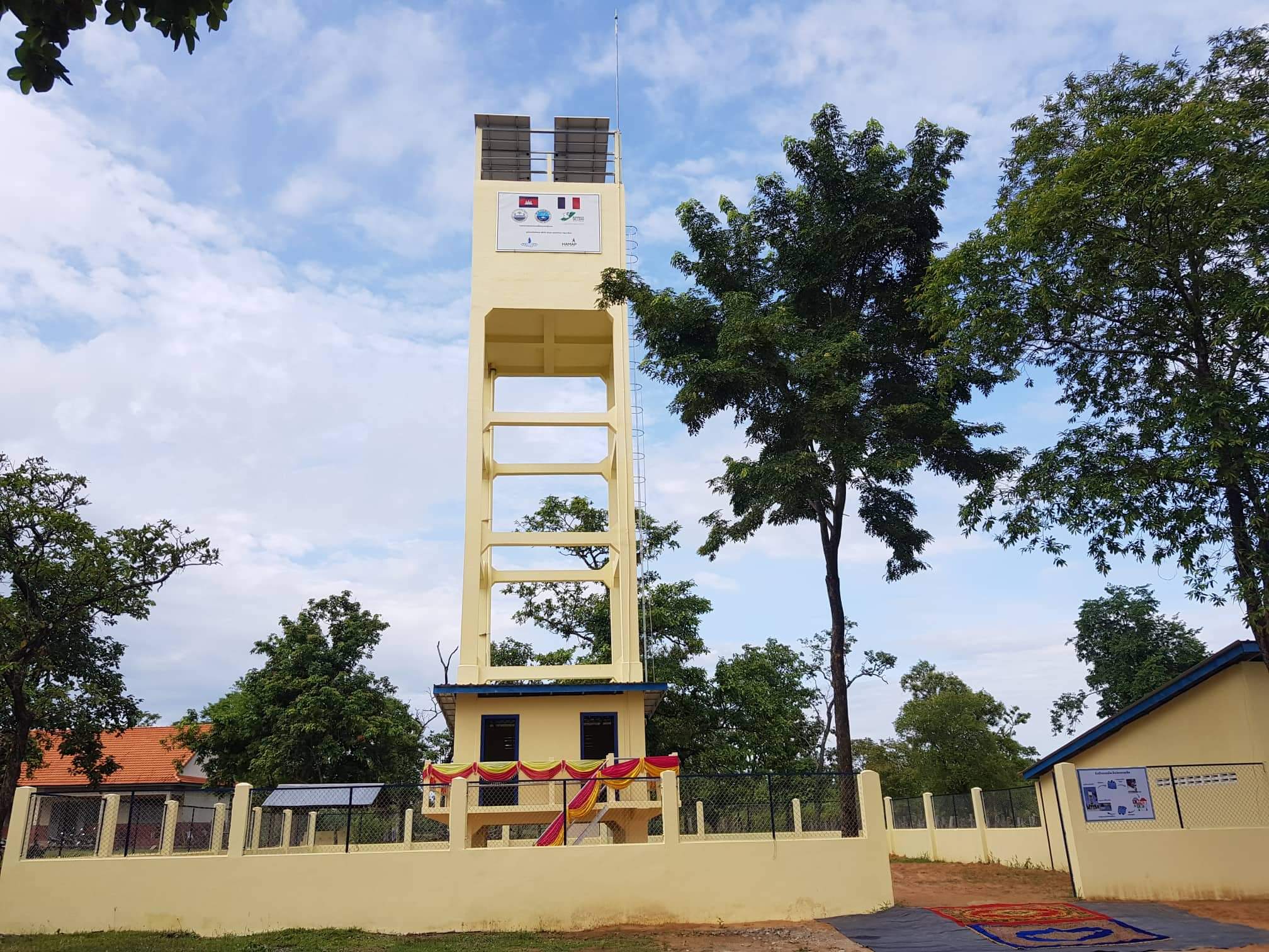 HAMAP Humanitaire: Inauguration ceremony of Clean Water Supply Station